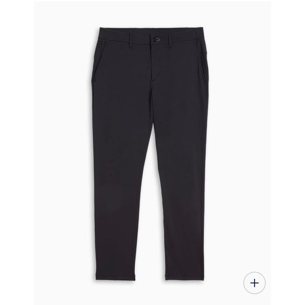Public Rec Men’s Chino Gamechanger 5-Pocket Pants Performance Black Size 42x32